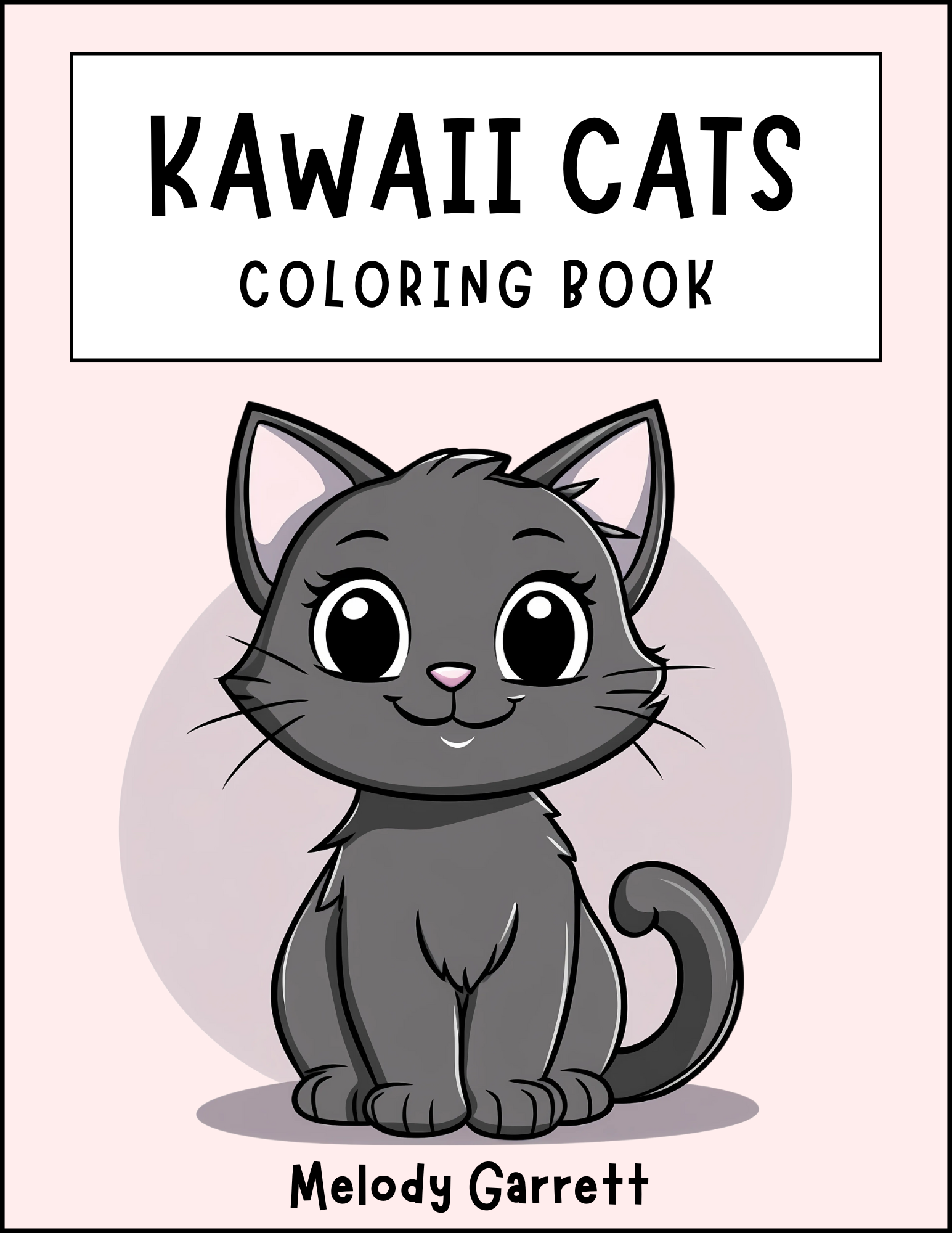 Kawaii Cats Coloring Book